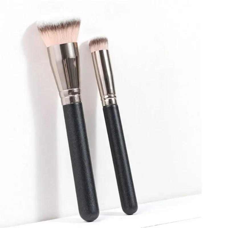 Pinceaux de maquillage, fond de teint, anti-cernes, biseautés, sans couture, synthétiques, anti-cernes, liquides, crèmes, pinceaux de contouring, outil de beauté