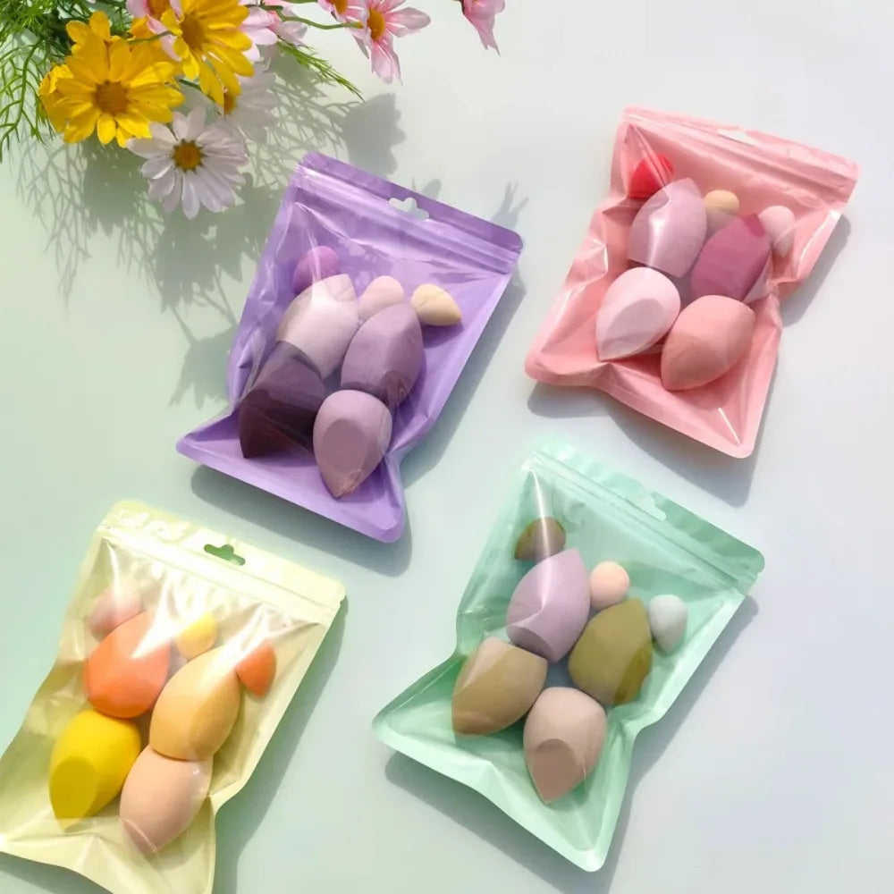 Makeup egg does not eat powder air cushion liquid foundation makeup egg dry wet dual-use makeup sponge multicolor makeup egg