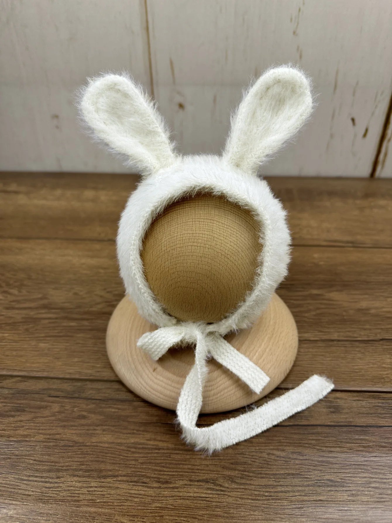 Newborn Day Photography Clothing Baby Cute Bunny Photography Clothing Set Baby Handmade Knitwear Growth Souvenir