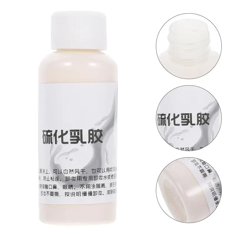 Liquid Latex Halloween Liquid Makeup Zombie Makeup Scars Makeup Latex Old Age Liquid Makeup Vulcanized Latex