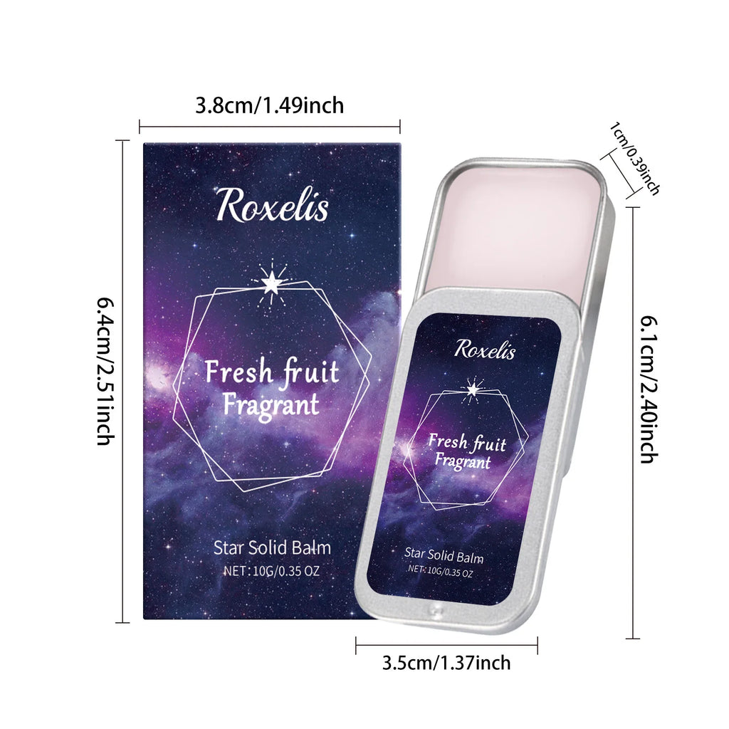 Lasting Fragrances Solid Perfume Fresh Flower Scent Enhance Attraction Moisturizing Skin Body Aroma Elegant Female Solid Perfume