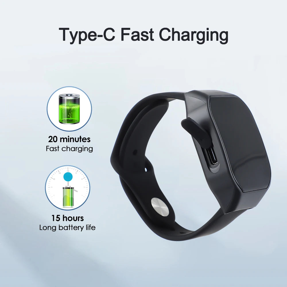 PASTSKY Intelligent Sleep Aid Watch Microcurrent Pulse Sleep Help Massager Household Wristband Anti-anxiety Insomnia Hypnosis