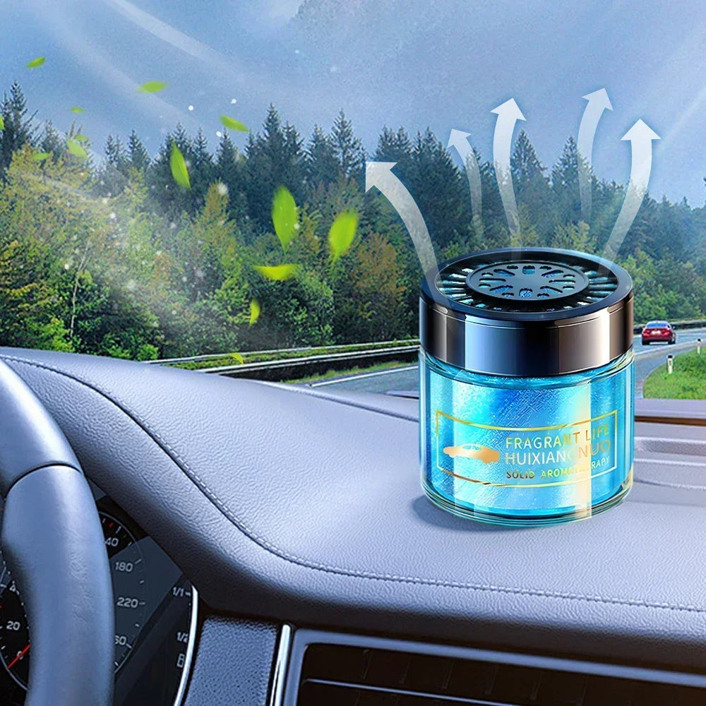 Car Aromatherapy Balm Odor-Removing Fragrance For Cars Long-Lasting High-End Light Fragrance In-Car Solid Perfume Car Ornaments