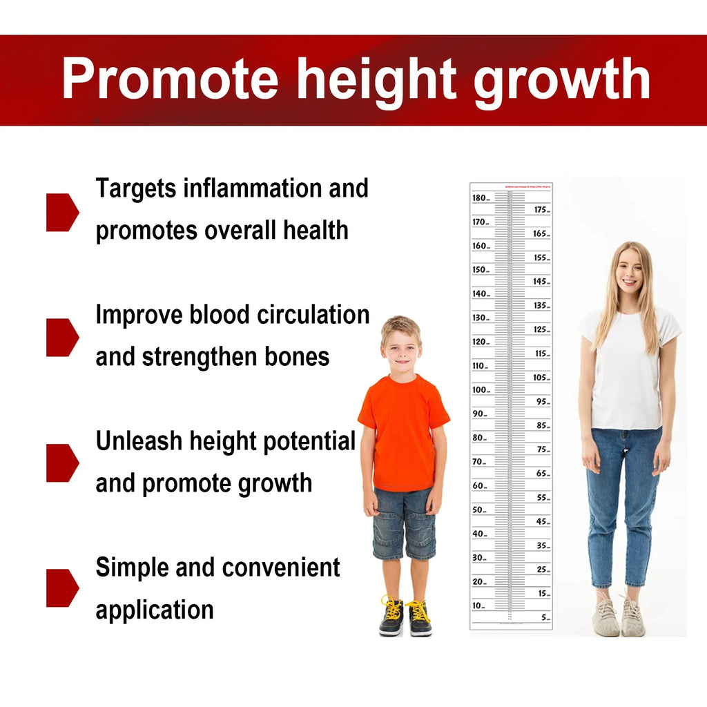1-10Bags Height Growth Patch Promote Bone Strength Calcium Vitamin D Supplements Adult Teen Plantar Acupoint Stimulation Sticker
