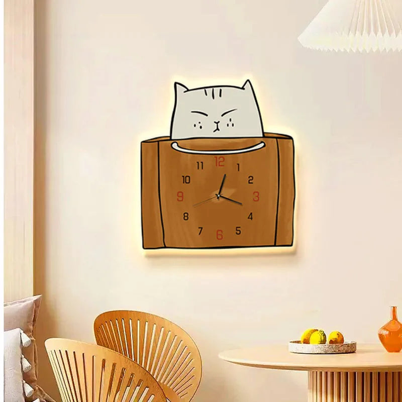 Living Room Art Mural Clock Wall Mechanism Table Alarm Big Size Korean Pink Wall Watch Silent Relogio De Parede Home Design