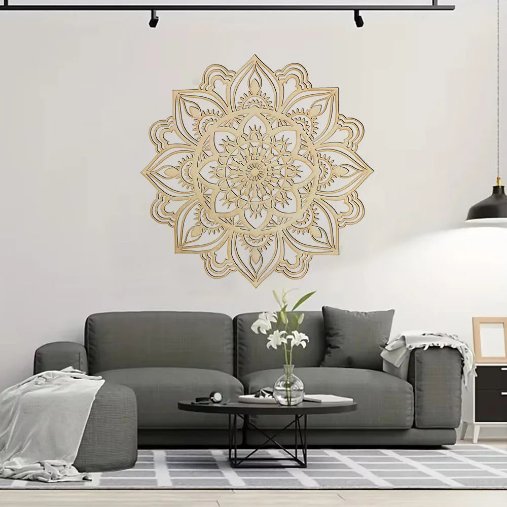 Metal Wall Art Moroccan Decoration to Enhance Your Living Room with Indian and Mandala Design Stylish Home Accent Piece
