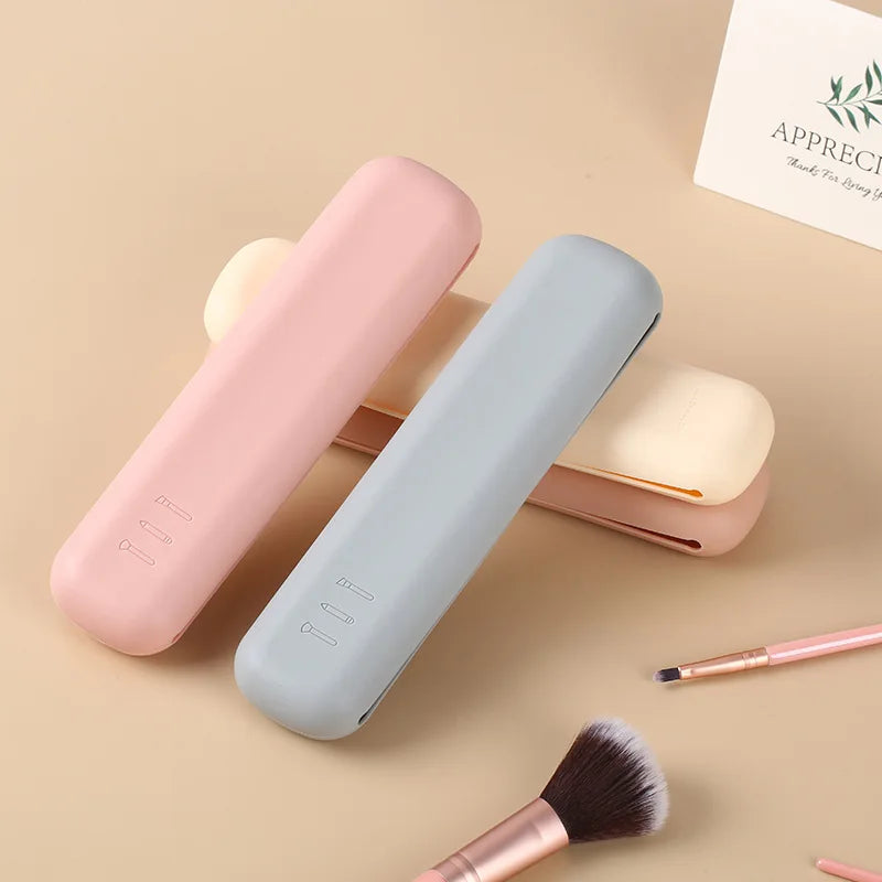 Makeup Bag Makeup Brush Pouch Cosmetic Organizer Travel Holder Storage Brush Case Brush Makeup Bag Pouch Silicon Makeup Bag