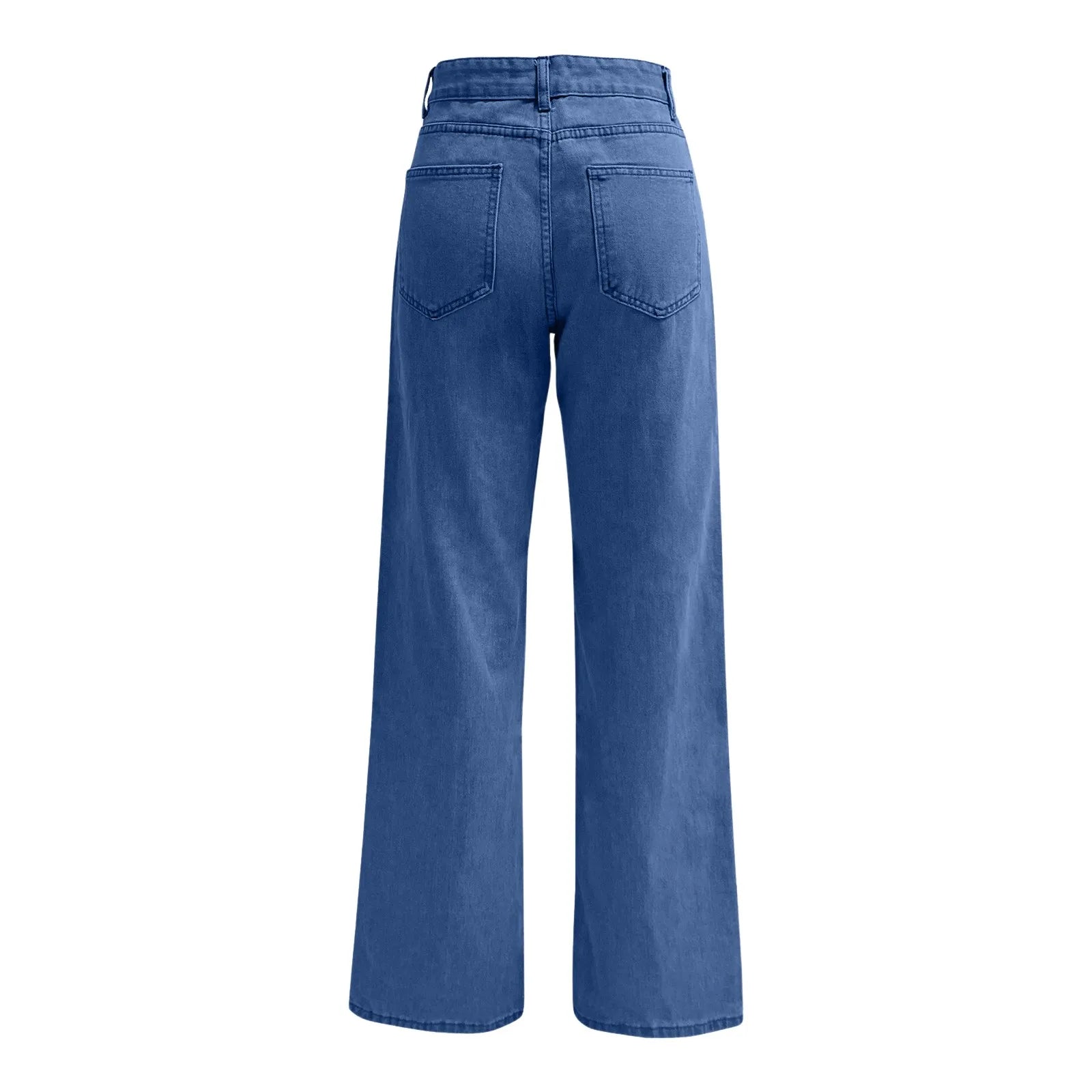 Women's High Waist Washed Women's Jeans Fashionable Versatile Straight Leg Pants Jeans Women Jean Pants Women Jeans Women 2025