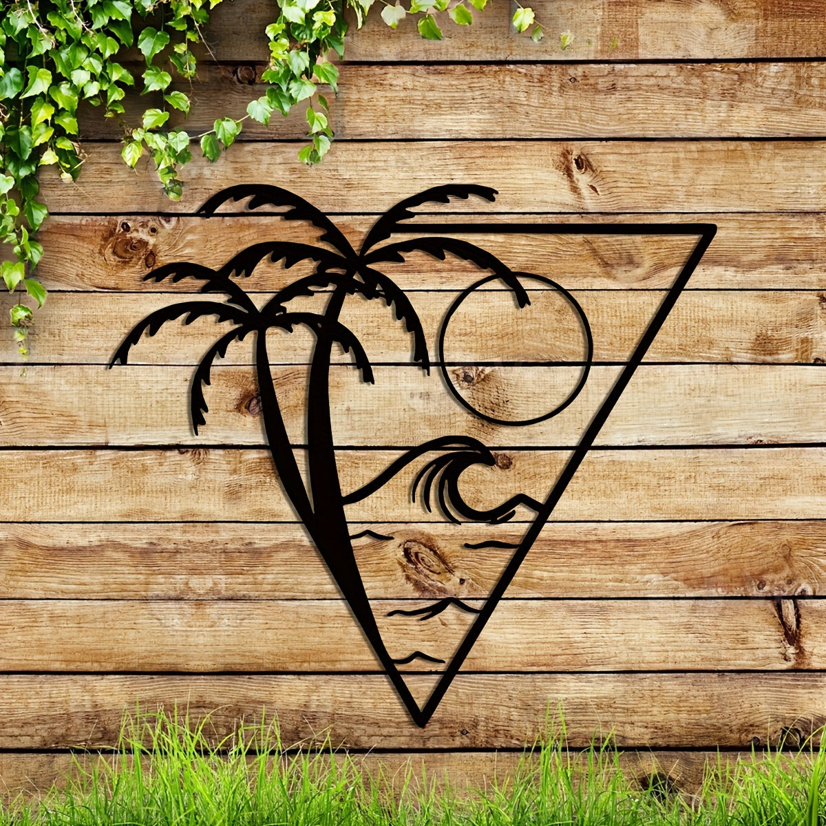 Sun And Sea Metal Wall Art Sculpture Decorations Wall Sculpture Decorations Creative Wall Decorations Home Wall Decor Artwork