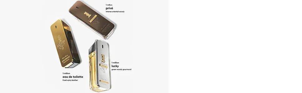 100ml Original 1 Million Fragrance for Men Fresh and Spicy Notes of Amber Leather Tangerine Adds A Touch Irresistible Pheromone