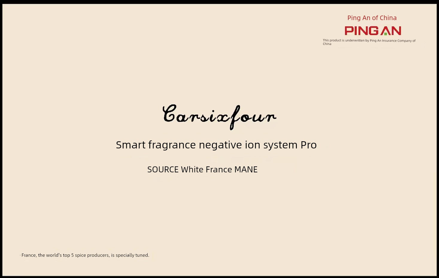 Restoration Negative Ion System Intelligent Car Fragrance