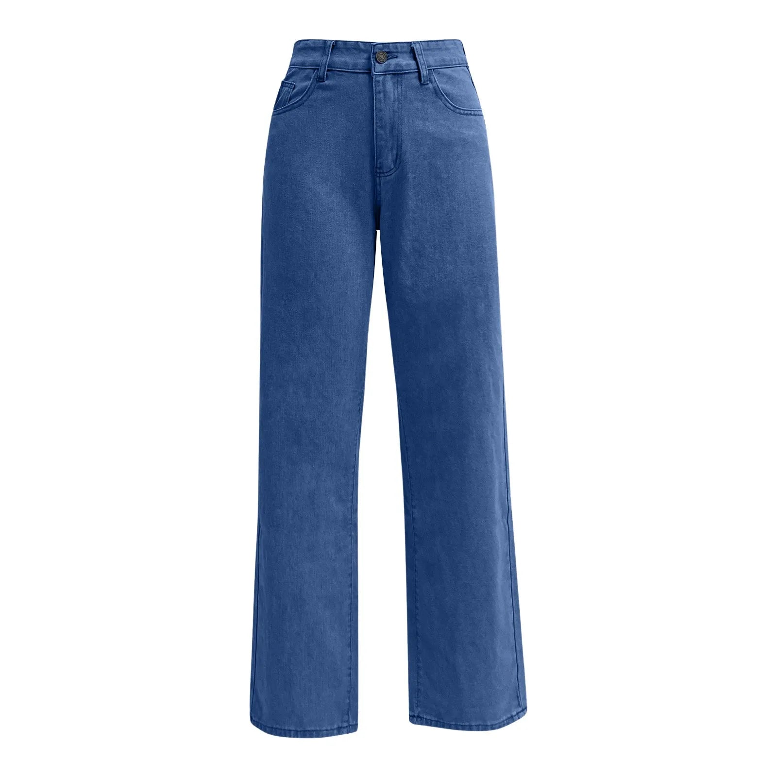 Women's High Waist Washed Women's Jeans Fashionable Versatile Straight Leg Pants Jeans Women Jean Pants Women Jeans Women 2025