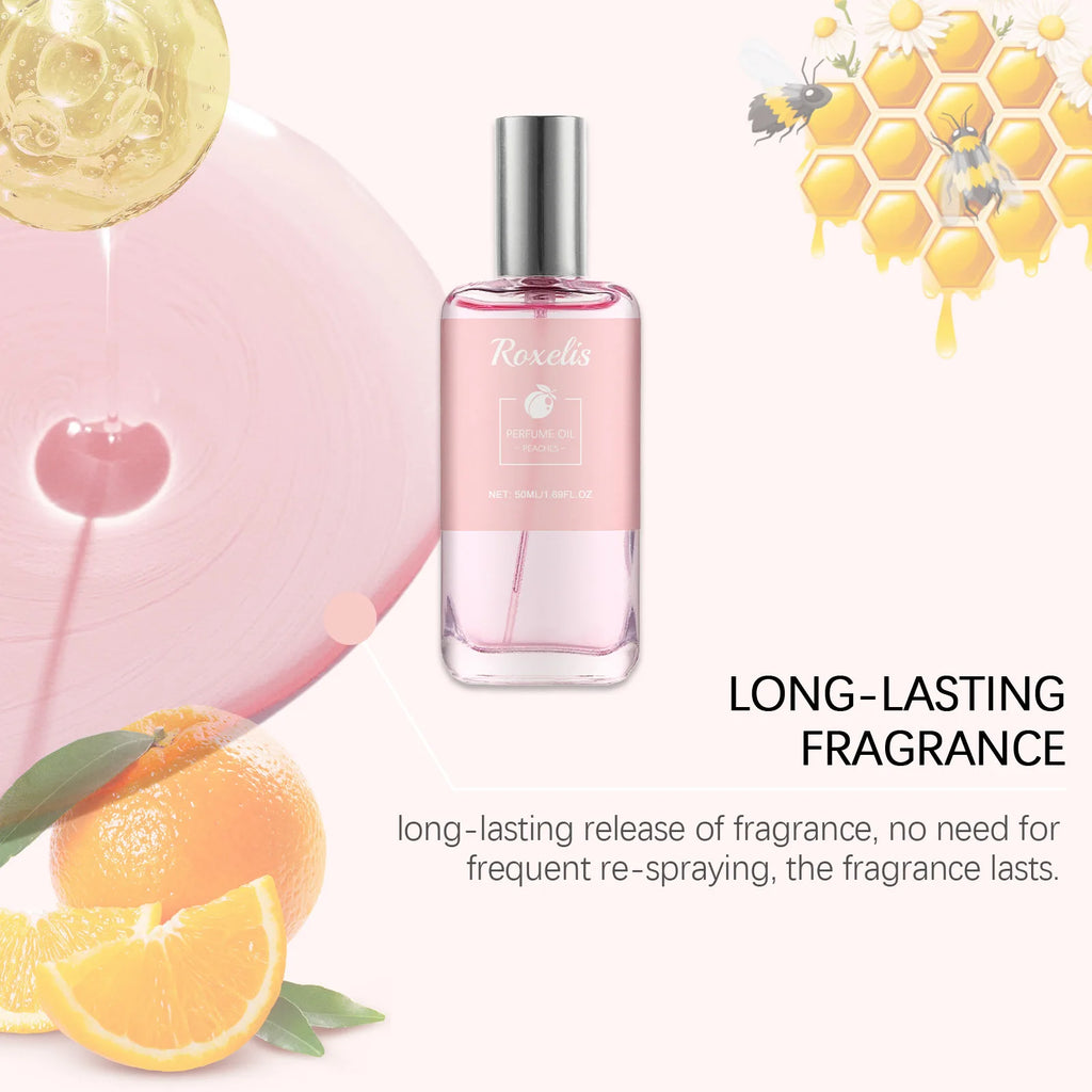 Peach Fragrant Perfume Lasting Sweet Aroma Light Fragrance Enhanced Pheromone Elegant Stimulates Flirtation Perfume Social Date