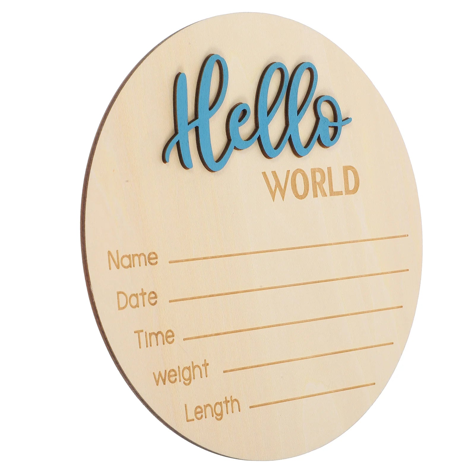 Baby Birth Announcement Sign Newborn Name Sign Baby Photography Prop Wooden Birth Announcement Sign