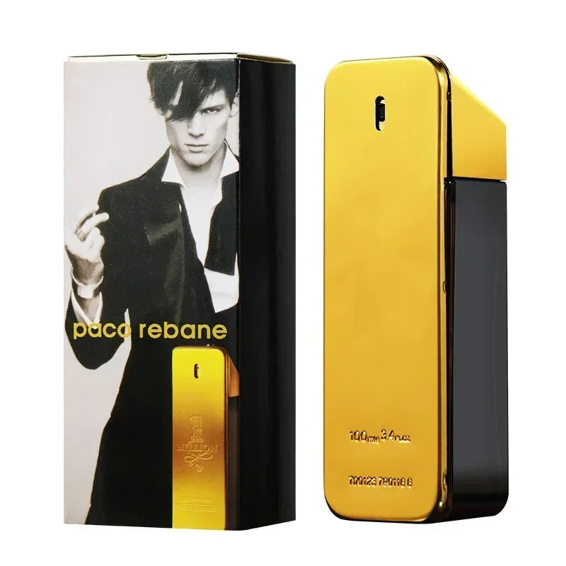 100ml Original 1 Million Fragrance for Men Fresh and Spicy Notes of Amber Leather Tangerine Adds A Touch Irresistible Pheromone