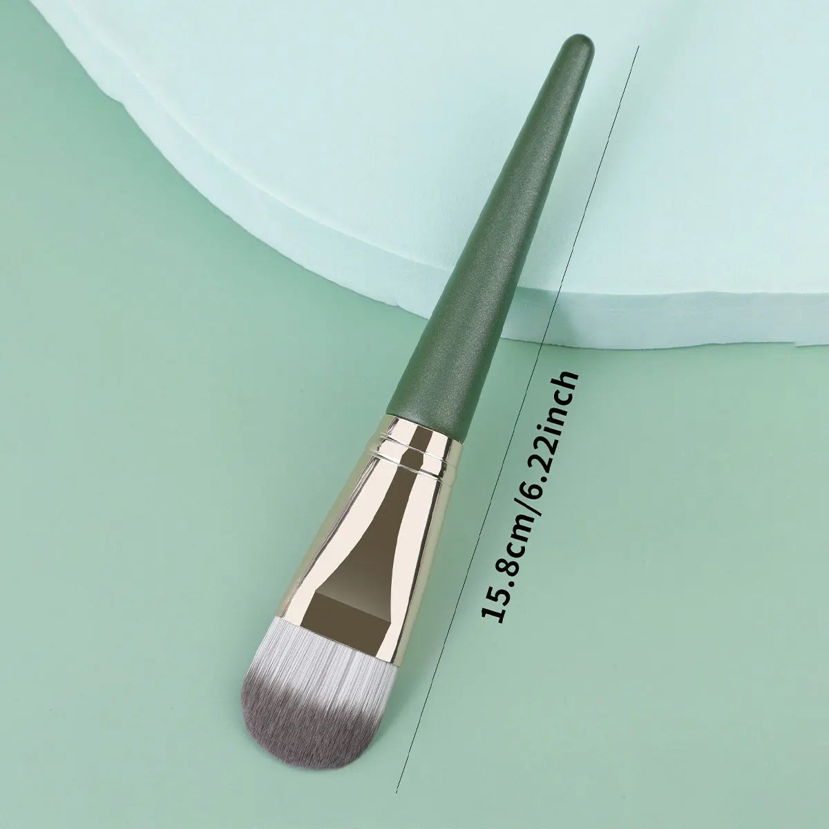 Makeup Brush Tongue Concealer Brushes Face Mask Brushes Portable Professional Foundation Brush Large Cosmetics Soft Base Make Up