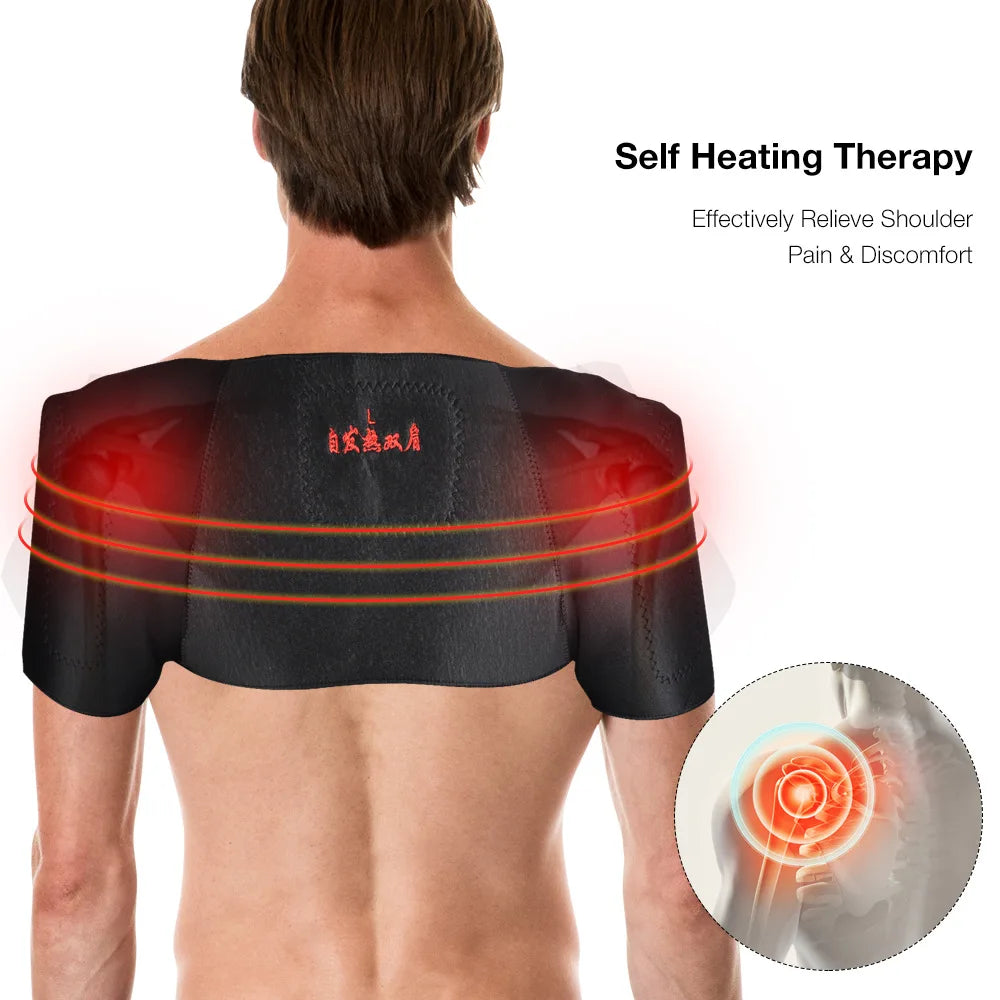 13pcs/set Self-heating Tourmaline Belt Magnetic Therapy Neck Shoulder Posture Correcter Knee Support Brace Massager Products