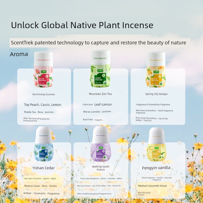 [Meow Full Score] Private Brand Toilet Deodorant Deodorant Fragrance Car Aromatherapy Air Freshing Agent