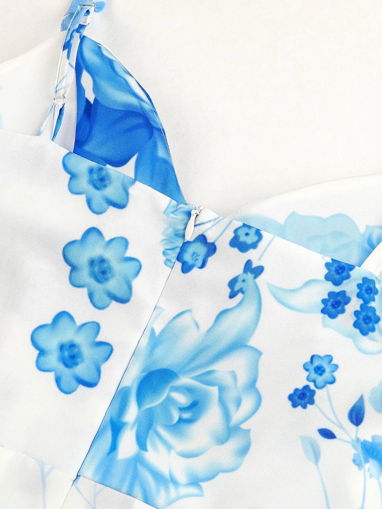 2024 Summer Print Long Dress Women Clothing Lace Up Sling Party Dresses Pattern Strappy Ladies Hollow Out V-Neck Beach Vestidos