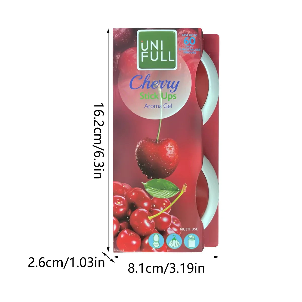 Long-lasting fragrance, fresh and pleasant, rich natural lavender, citrus, cherry, rose plant fragrance