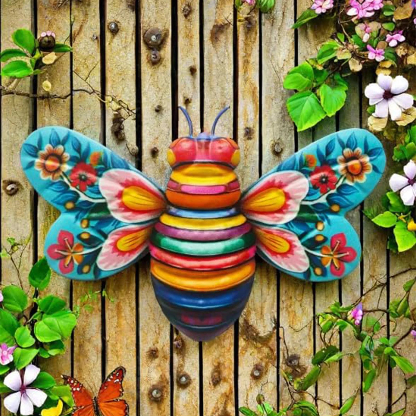 Sculpture murale 3D décorative pour salon, jardin, chambre à coucher