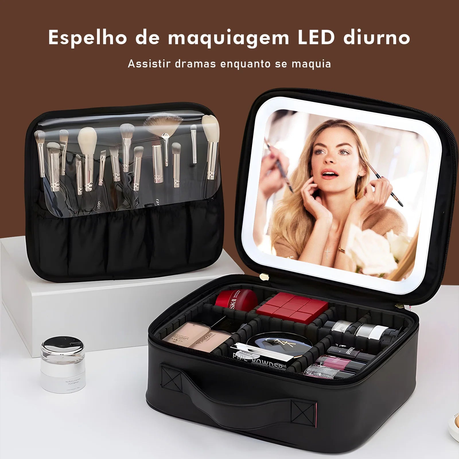 Makeup Bag, Makeup Bag, Women's Necessy, Organizing Bag, Makeup Organizer, Makeup Organizer, from Brazil