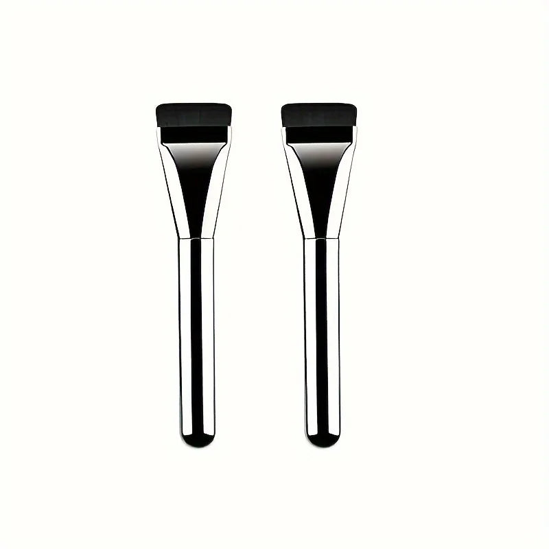 1/2Pc Ultra-Fine Foundation Makeup Brushes - Soft, Synthetic Bristles for Smooth, Flawless Coverage - Perfect for Everyday Use,