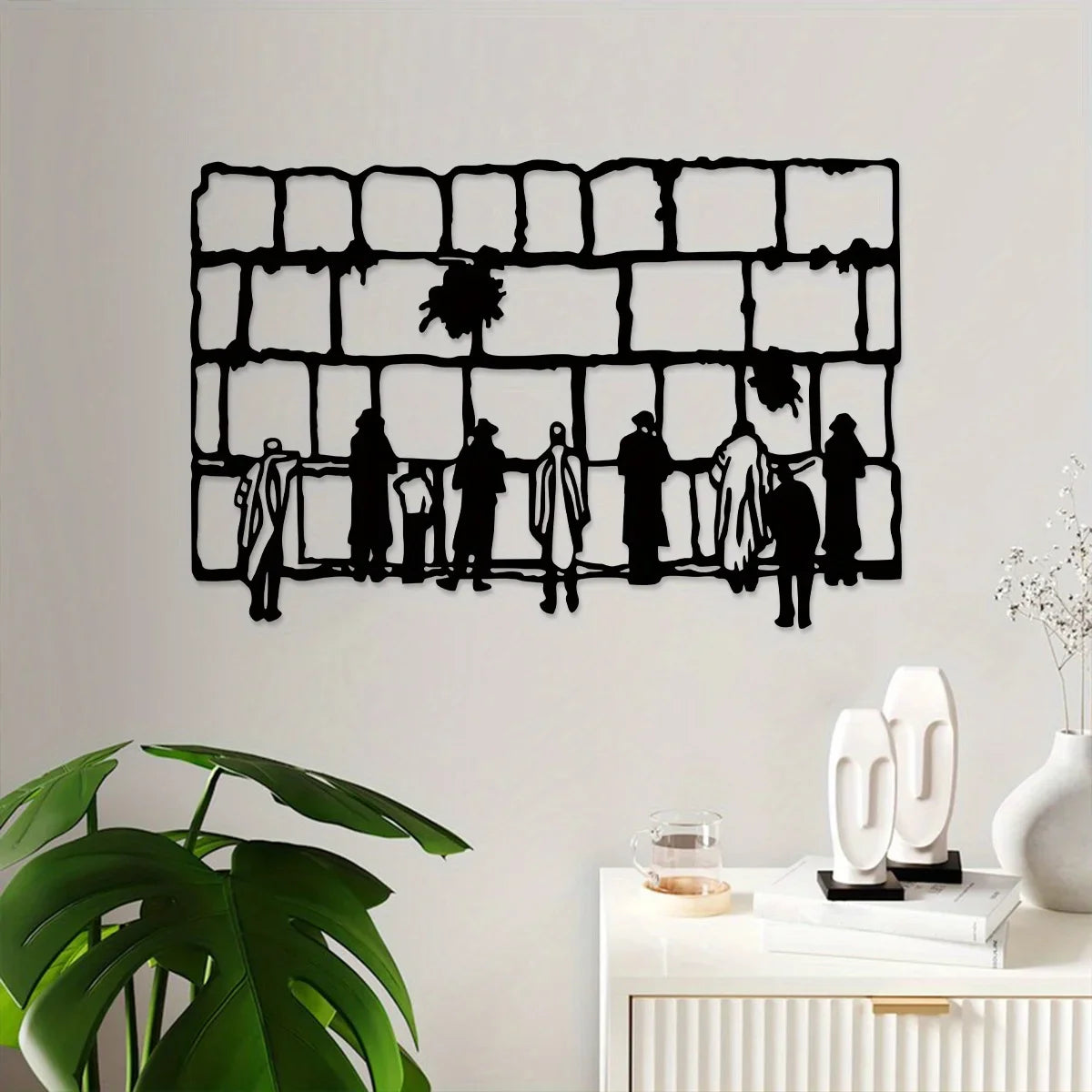 "Stunning Modern Metal Wall Art – Durable, Weather-Resistant Decor for Indoor & Outdoor, Perfect for Year-Round Celebrations