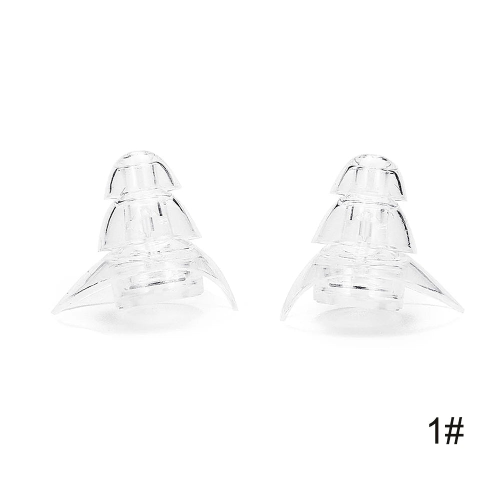 1 Pair/Set Soft Silicone Ear Plugs Anti Noise Snore Earplugs Noise Reduction Sound Insulation Ear Protection Earplugs #293913