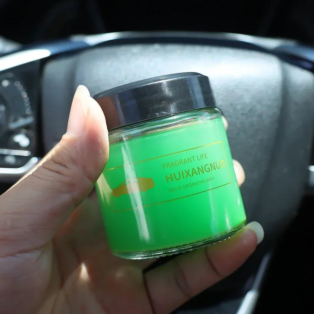 Car Aromatherapy Balm Odor-Removing Fragrance For Cars Long-Lasting High-End Light Fragrance In-Car Solid Perfume Car Ornaments