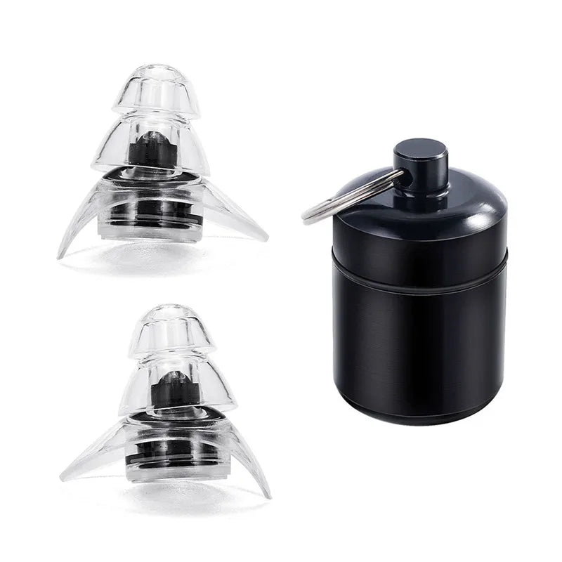 1 Pair/Set Soft Silicone Ear Plugs Anti Noise Snore Earplugs Noise Reduction Sound Insulation Ear Protection Earplugs #293913