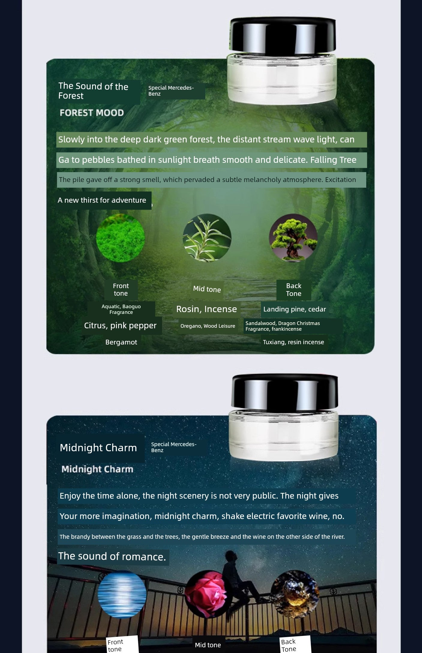 Restoration Negative Ion System Intelligent Car Fragrance