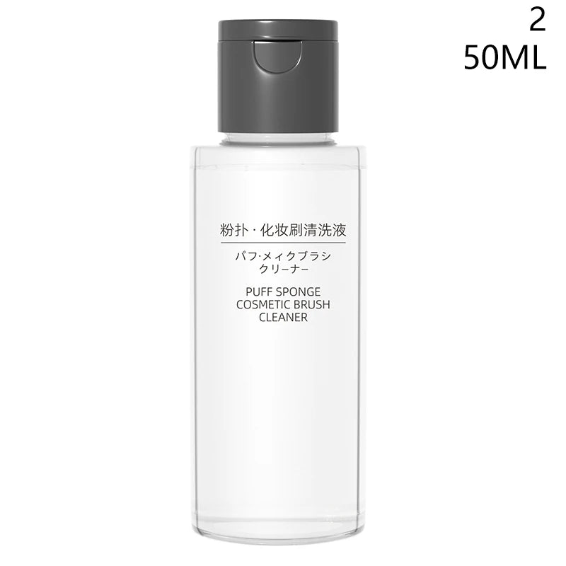 50/80ML Makeup Puff Cleaner Makeup Tool Specific Brush Makeup Egg Cushion Sponge Makeup Cleaning Tool Cleaning Solution