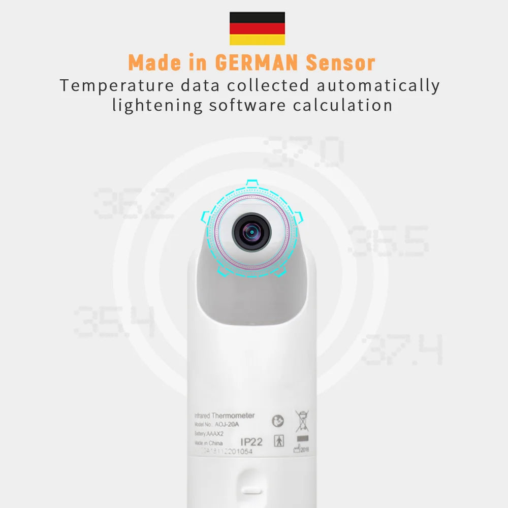 ELERA Infrared Digital Thermometer Forehead Ear Body Fever Termometre Medical Non-contact Temperature Measurement Device
