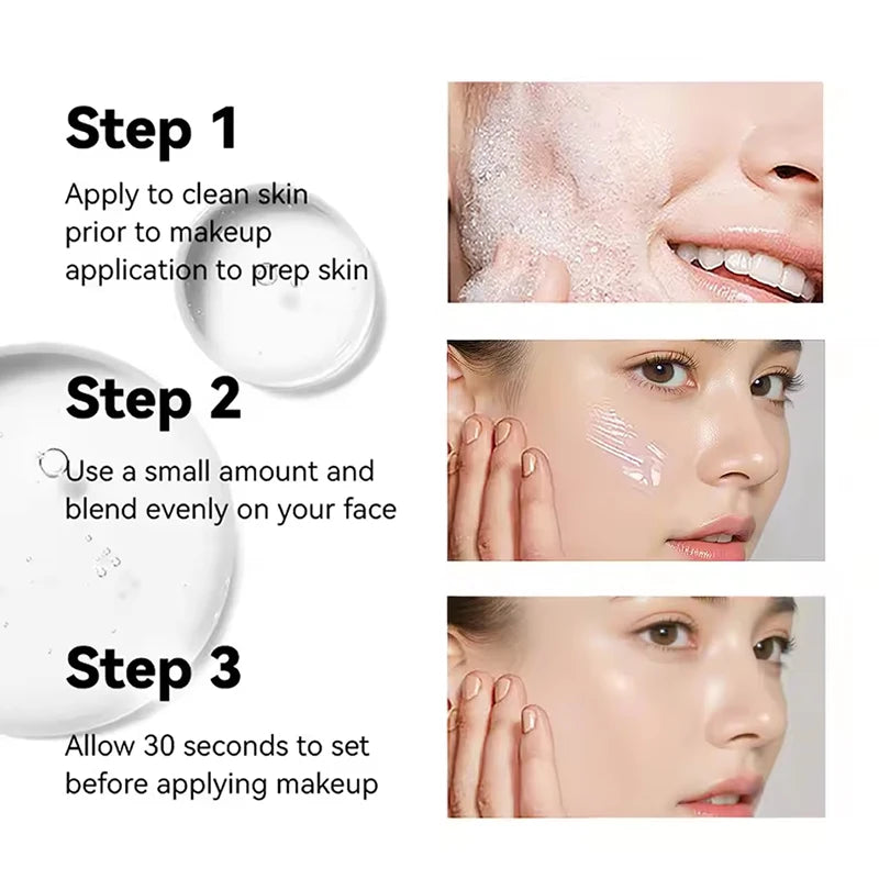 3pcs Face Makeup Kit Include 15ml Full Coverage Liquid Foundation Hydrating Makeup Primer and Loose Powder,Sweat-resistant