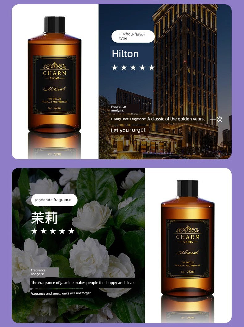 Hotel Large Bottle Aromatherapy Replenisher For Home Long-Lasting Fragrance Lasting Liquid Air in Bedroom Freshing Agent Bathroom Fragrance Atmosphere