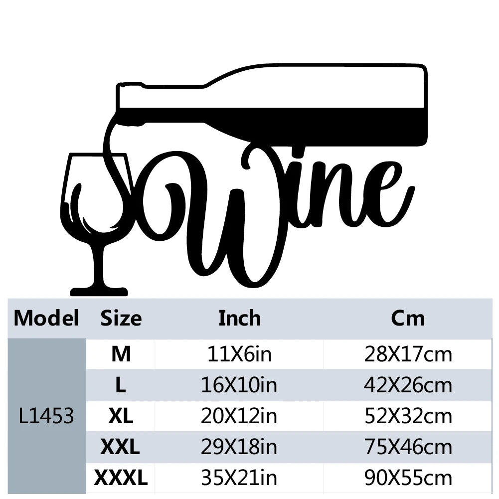 Une œuvre d'art murale en verre à vin, logo, belle décoration avec des décorations rétro, bar cuisine café