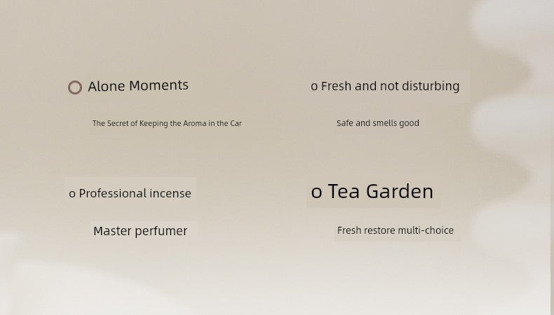 SCENT LIBRARY Long Lasting Fragrance Didi Car