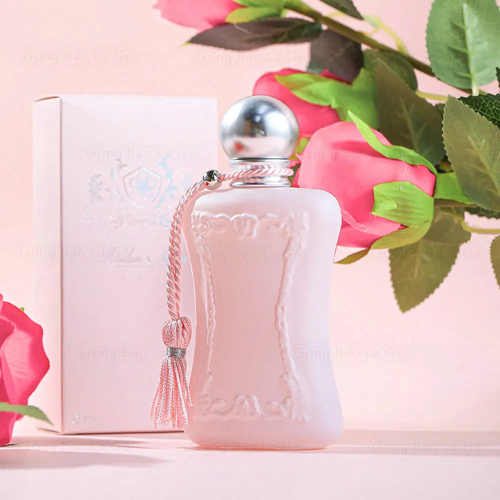 Parfum de marque de luxe durable 75 ml pour femme, spray corporel, parfum floral aux phéromones, eau de parfum pour homme