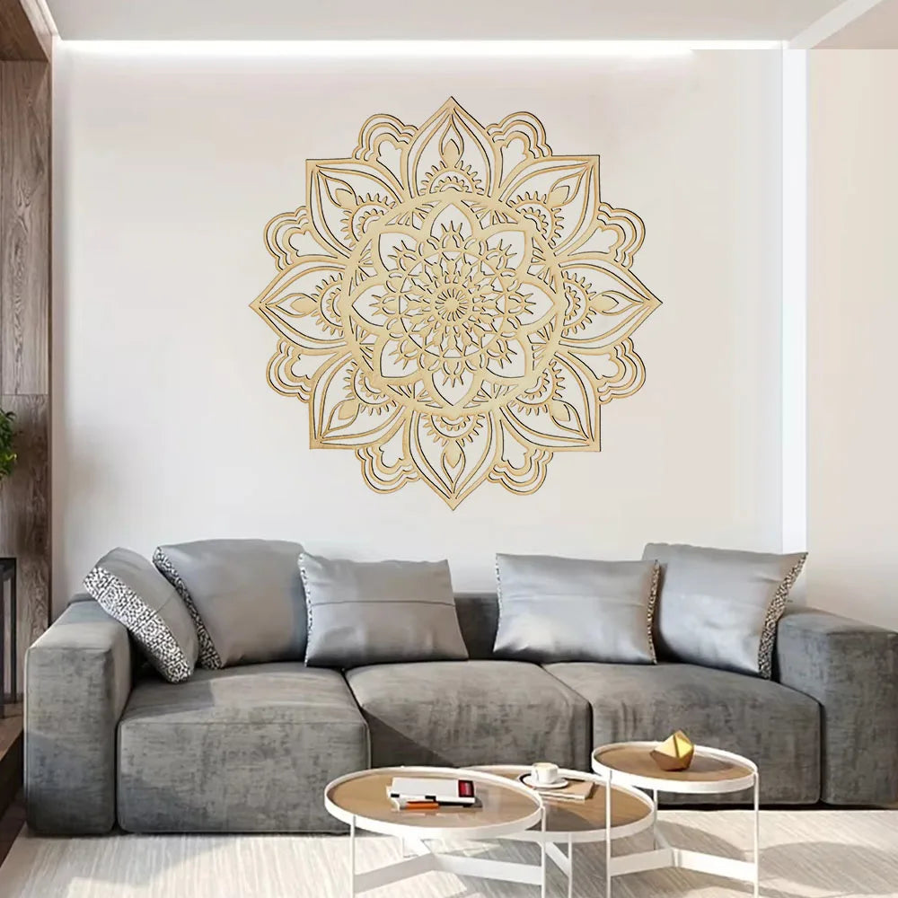 Metal Wall Art Moroccan Decoration to Enhance Your Living Room with Indian and Mandala Design Stylish Home Accent Piece