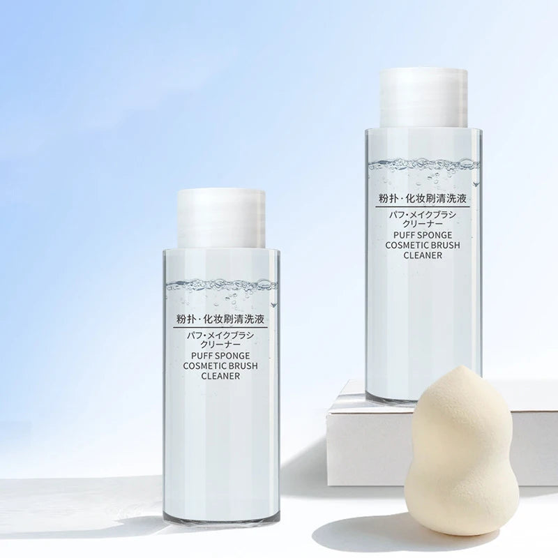 50/80ML Makeup Puff Cleaner Makeup Tool Specific Brush Makeup Egg Cushion Sponge Makeup Cleaning Tool Cleaning Solution