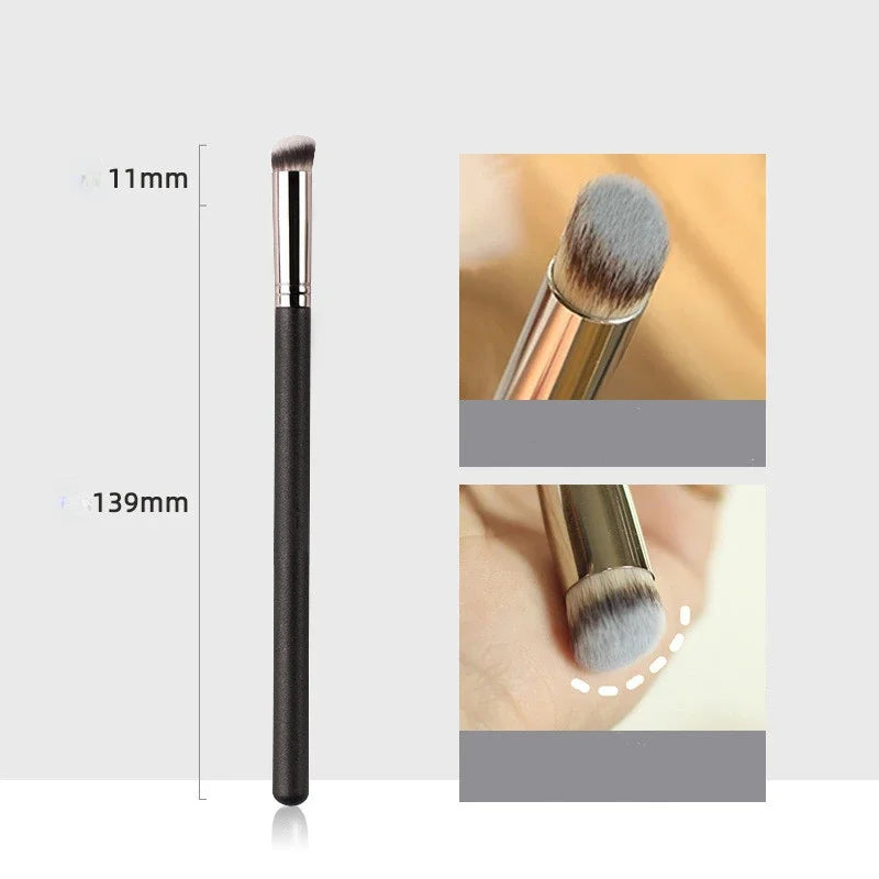 Pinceaux de maquillage, fond de teint, anti-cernes, biseautés, sans couture, synthétiques, anti-cernes, liquides, crèmes, pinceaux de contouring, outil de beauté