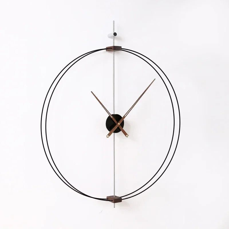 Interior Art Mural Wall Clocks Modern Round Fashion Design Wall Watch Nordic Restaurant Relogio De Parede Living Room Decoration