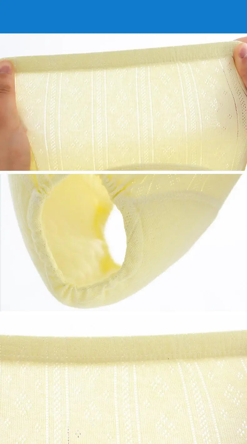 Newborn Training Pants Baby Shorts Solid Color Washable Underwear Boy Girl Cloth Diaper Reusable Nappies Infant Panties