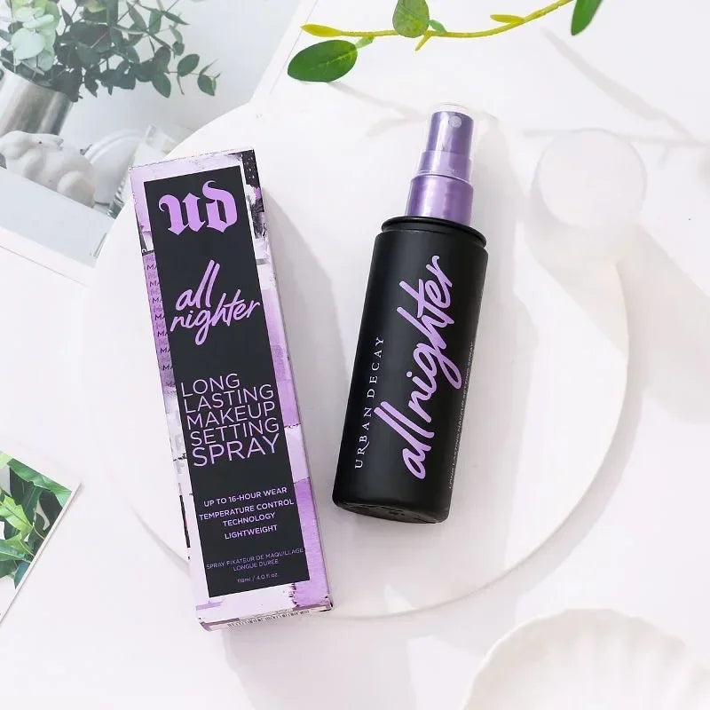 Spray fixateur de maquillage, forme rapidement un film, maquillage longue tenue, contrôle du sébum, résistant à la transpiration et aux taches, version classique 118 ml