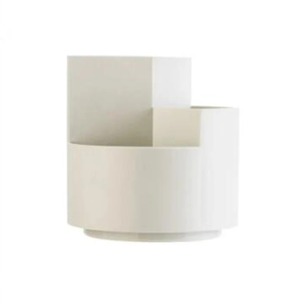 Makeup Brush Holder, 360° Swivel Makeup Brush Container, Makeup Brush Storage, Brush Holder, Makeup Brush Holder White
