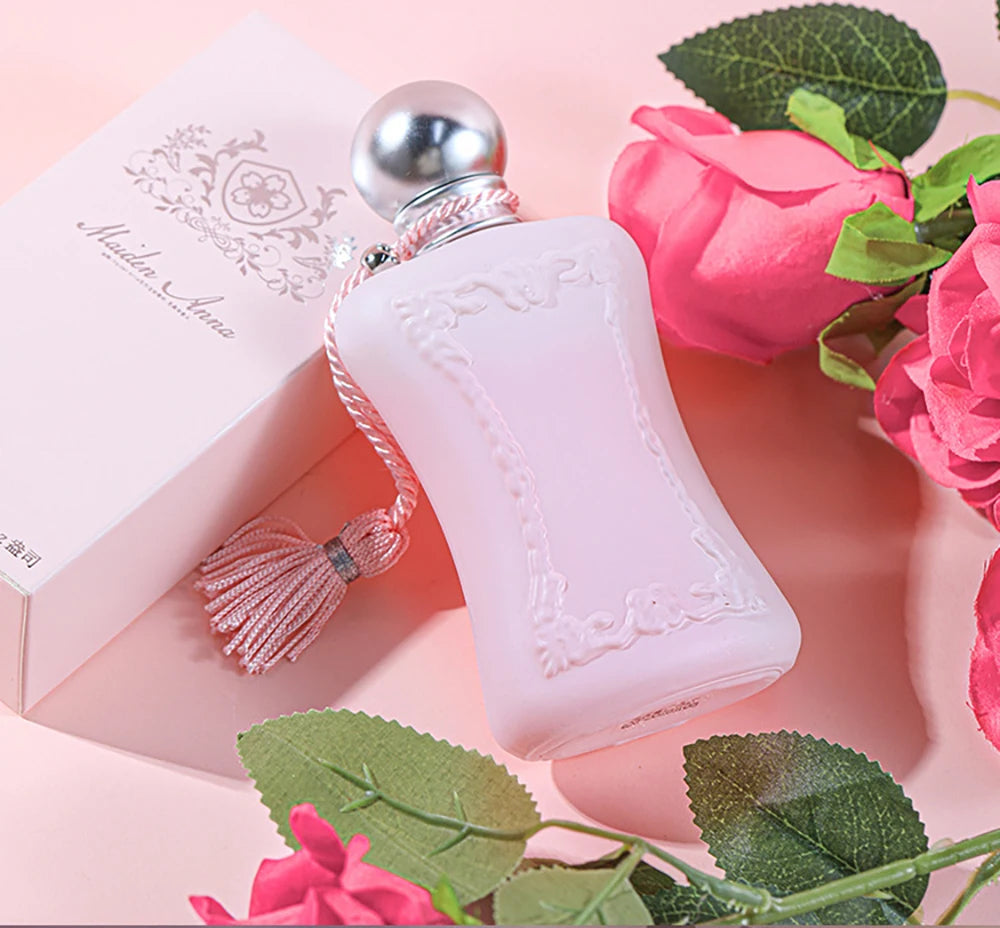 Parfum de marque de luxe durable 75 ml pour femme, spray corporel, parfum floral aux phéromones, eau de parfum pour homme