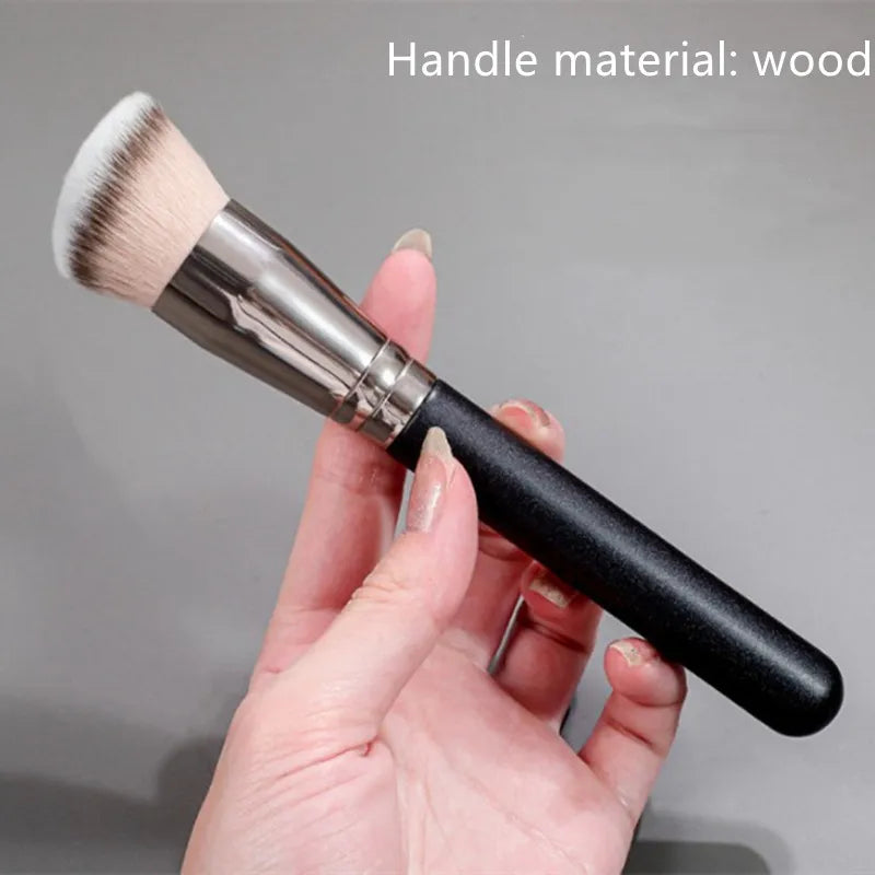 Makeup Brushes Seamless Cover Synthetic Dark Circles Liquid Cream Foundation Concealer Angled  Cosmetics Contour Brush for Women