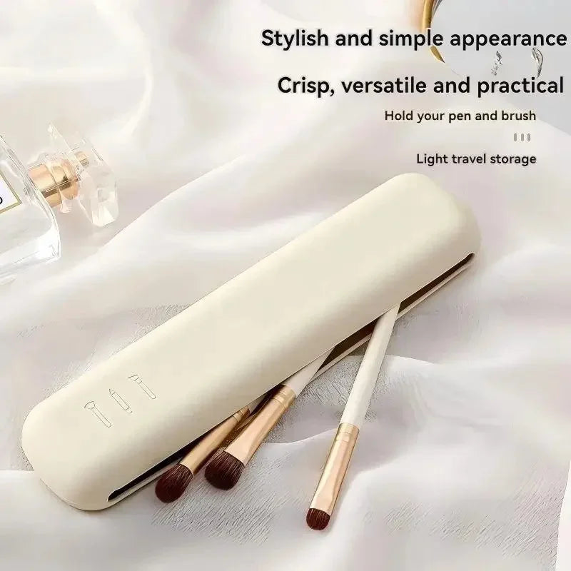 Makeup Bag Makeup Brush Pouch Cosmetic Organizer Travel Holder Storage Brush Case Brush Makeup Bag Pouch Silicon Makeup Bag