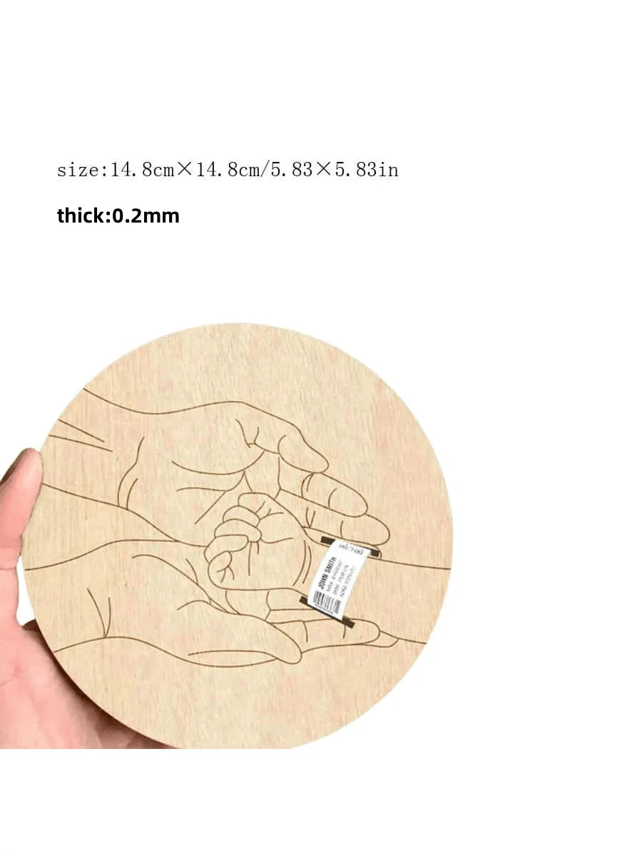 Newborn Hospital Engraved Keepsake Holder Personalized Baby Gift Memorial Pregnancy Wristband For Mother's Day & Father's Day